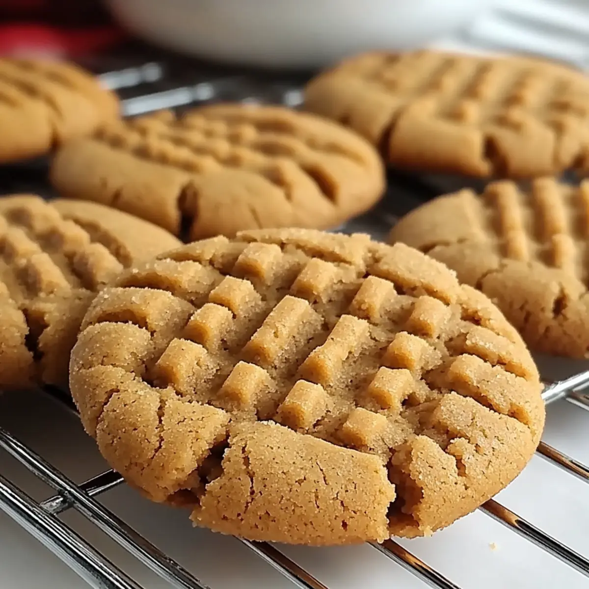 Cake Mix Peanut Butter Cookies