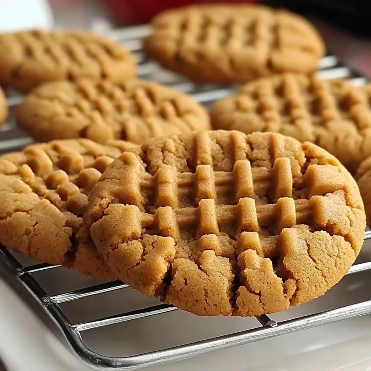 Cake Mix Peanut Butter Cookies