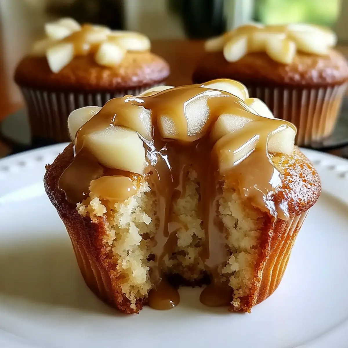 Caramel Apple Cupcakes
