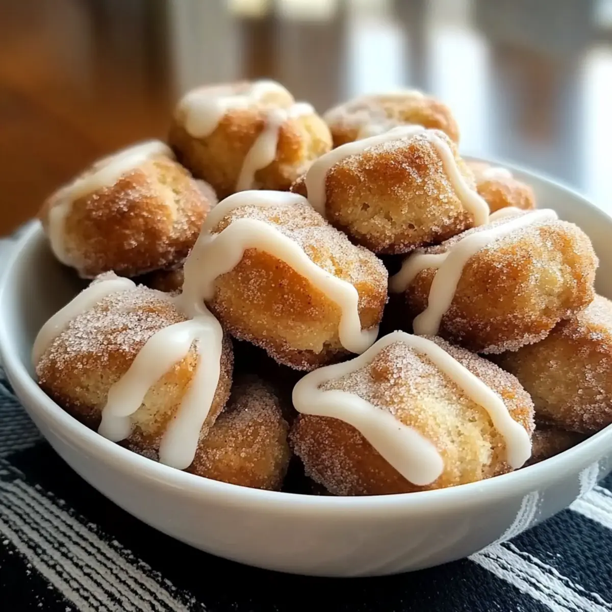 Cinnamon Sugar Biscuit Bites