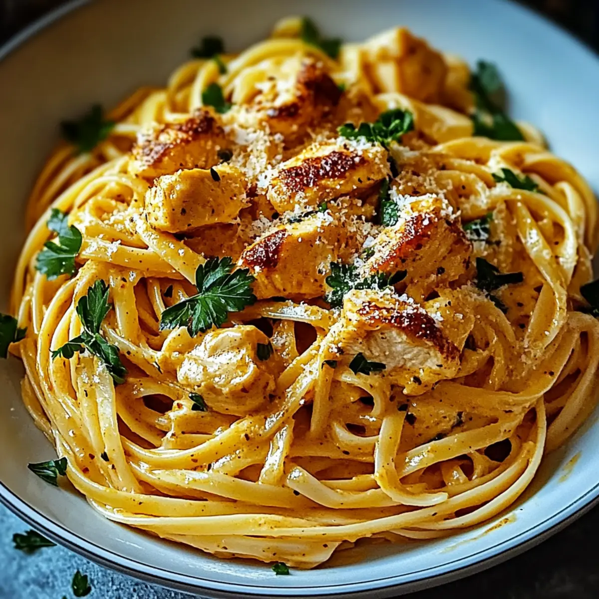 Cowboy Butter Chicken Linguine