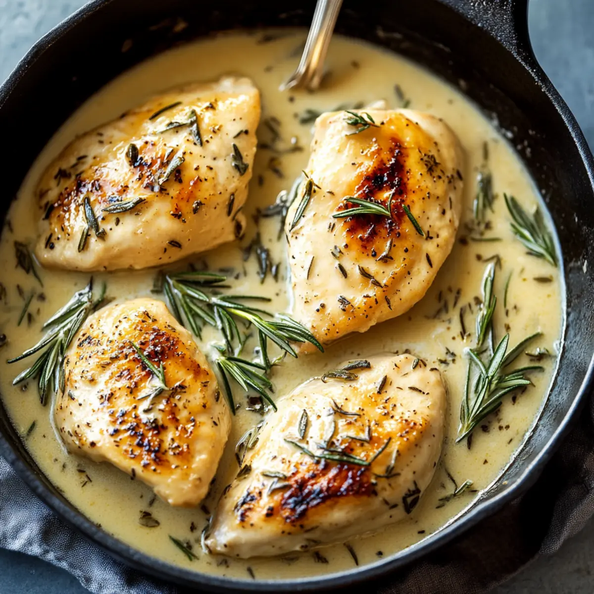 Creamy Dijon Rosemary Chicken
