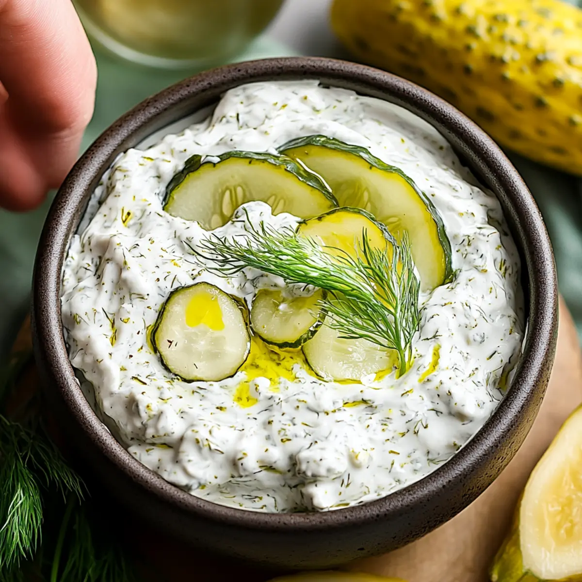Dill Pickle Dip