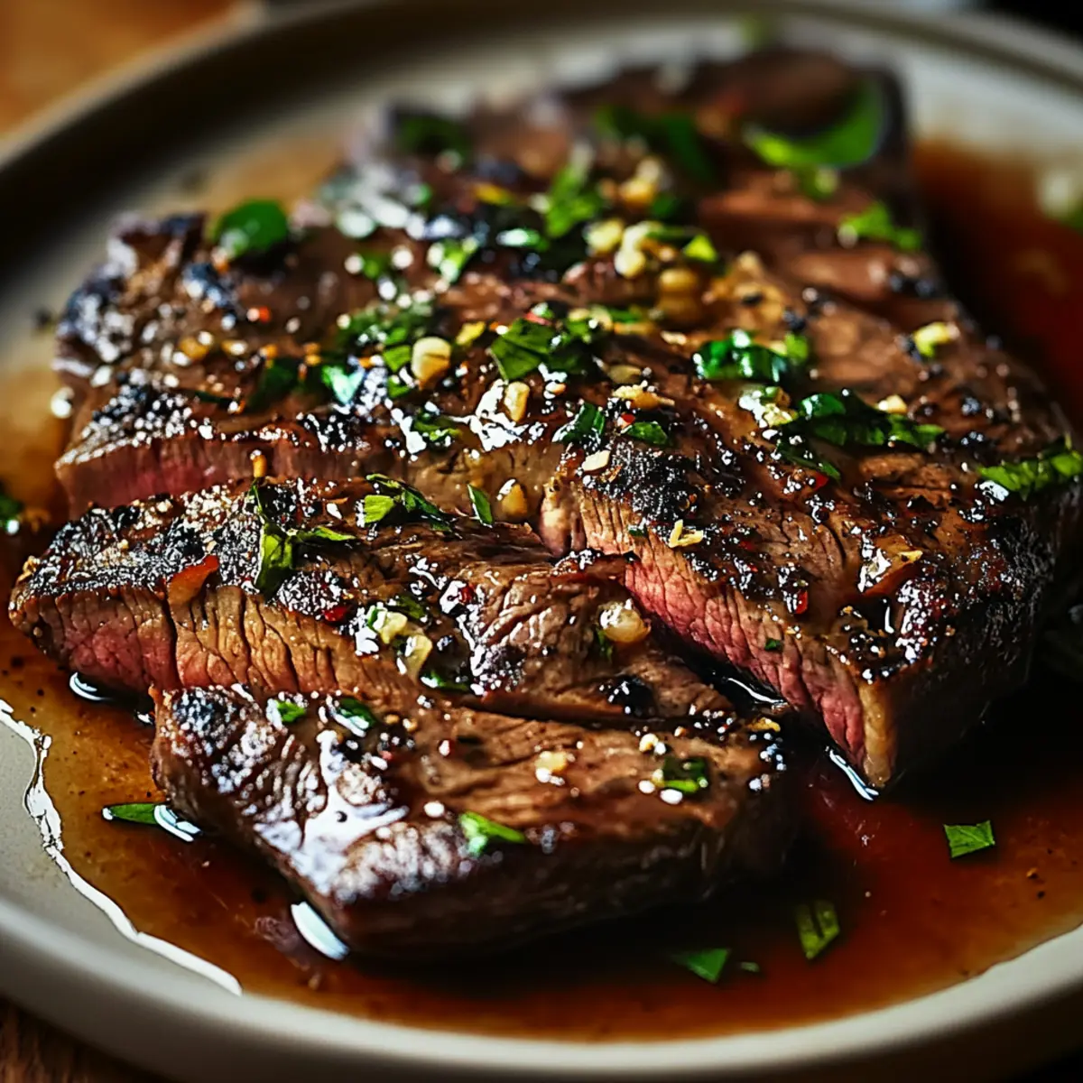 Garlic Butter Brazilian Steak
