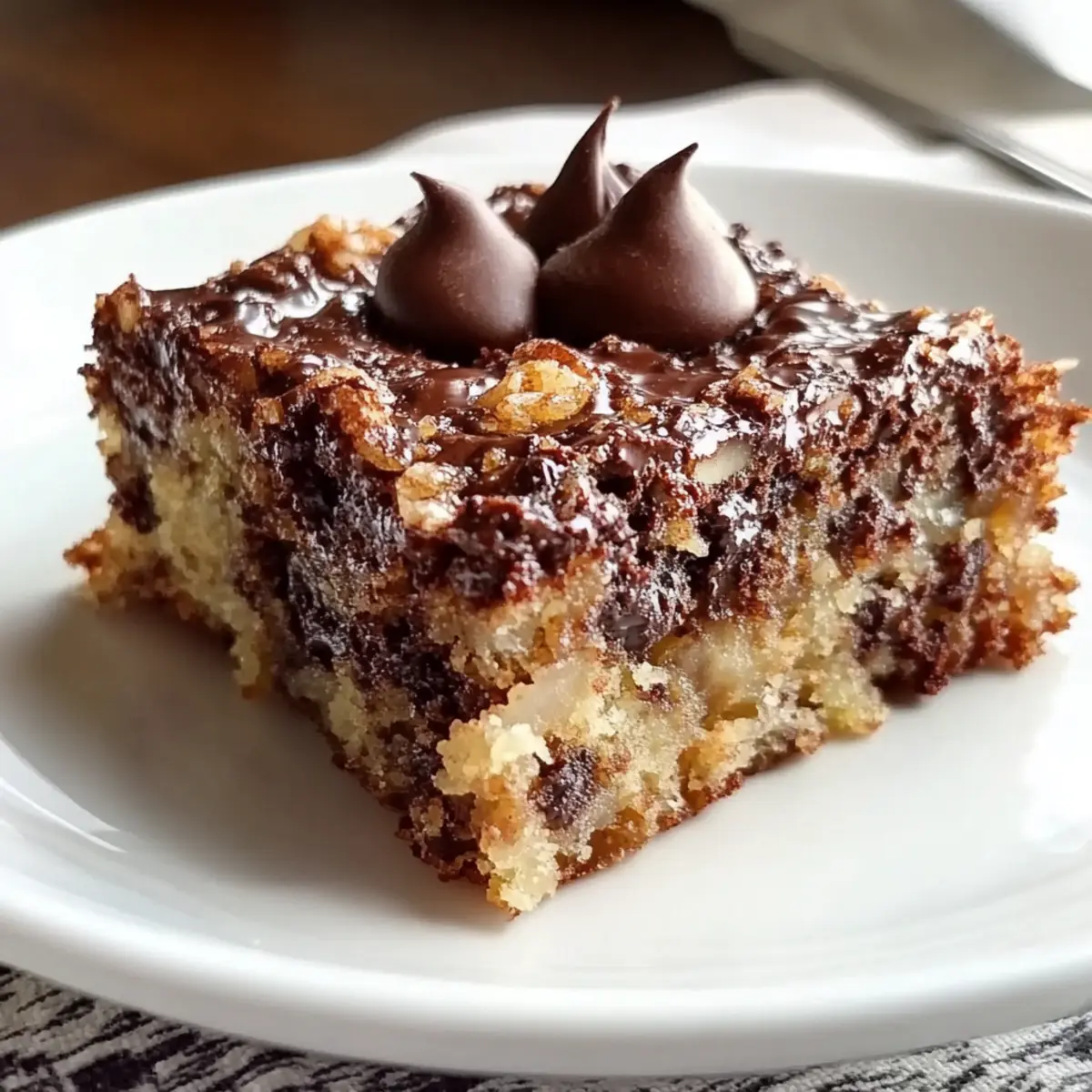 German Chocolate Dump Cake