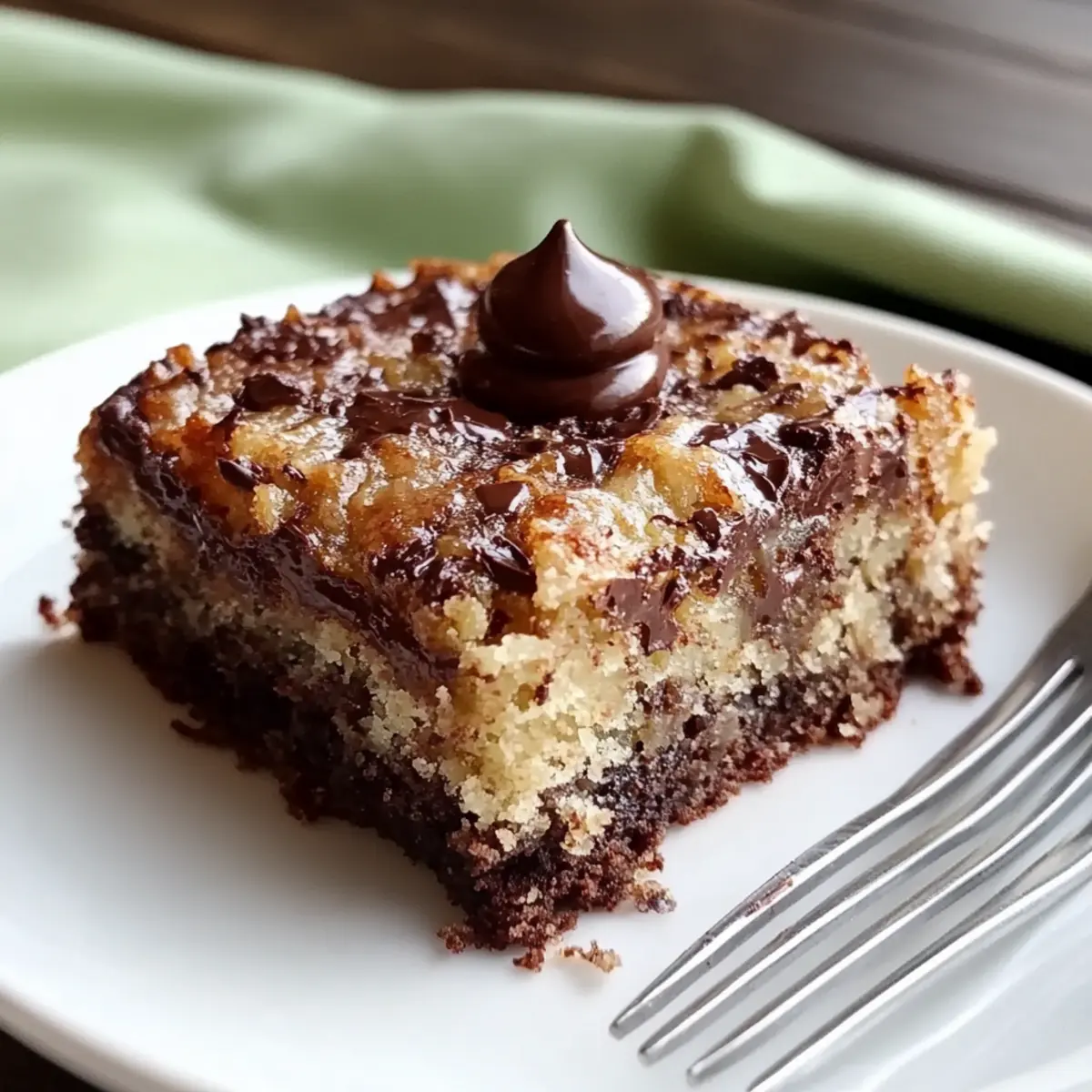 German Chocolate Dump Cake