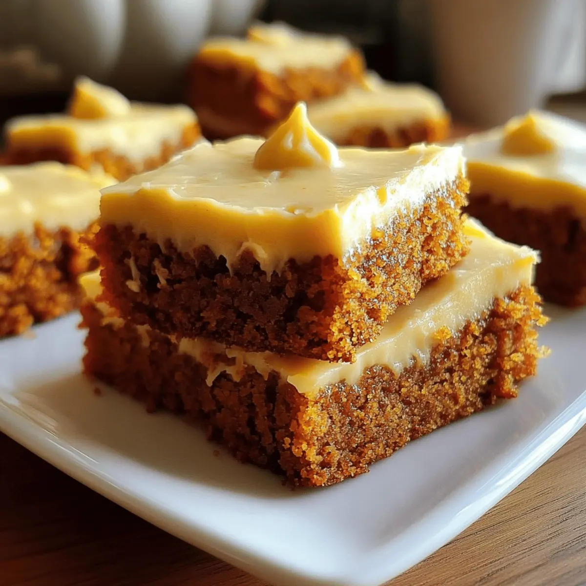 Old‑Fashioned Pumpkin Bars with Cream Cheese Frosting