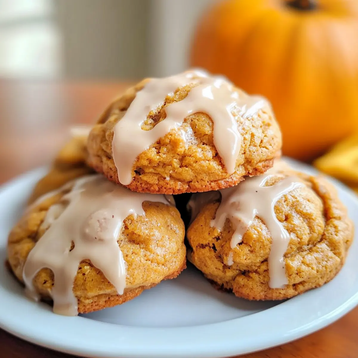 Pumpkin Cake Mix Cookies