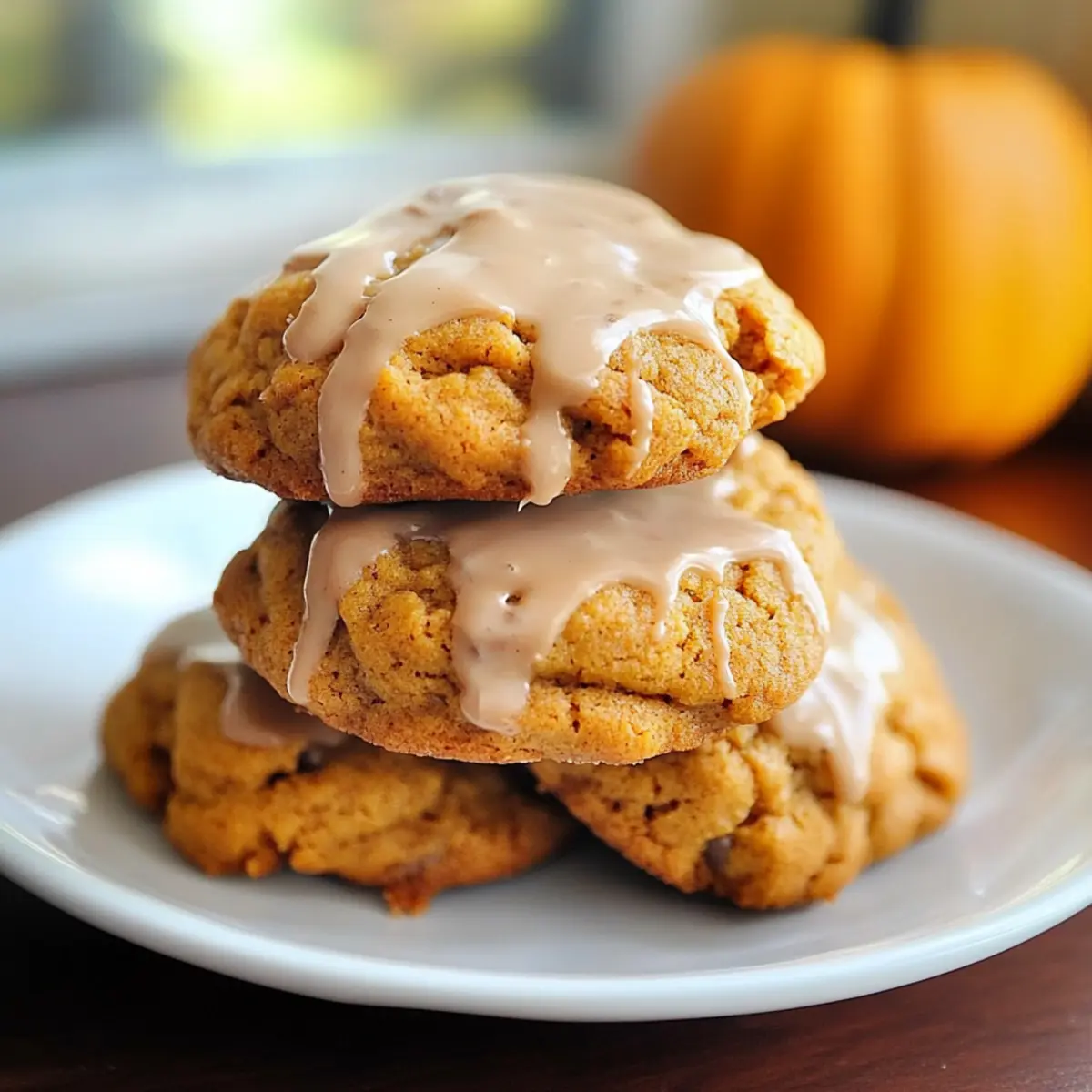 Pumpkin Cake Mix Cookies