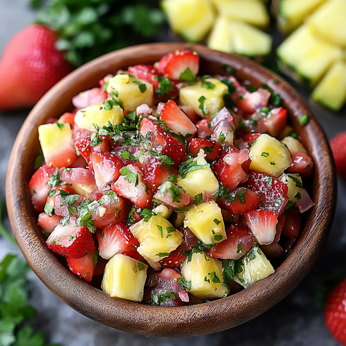 Strawberry Pineapple Salsa
