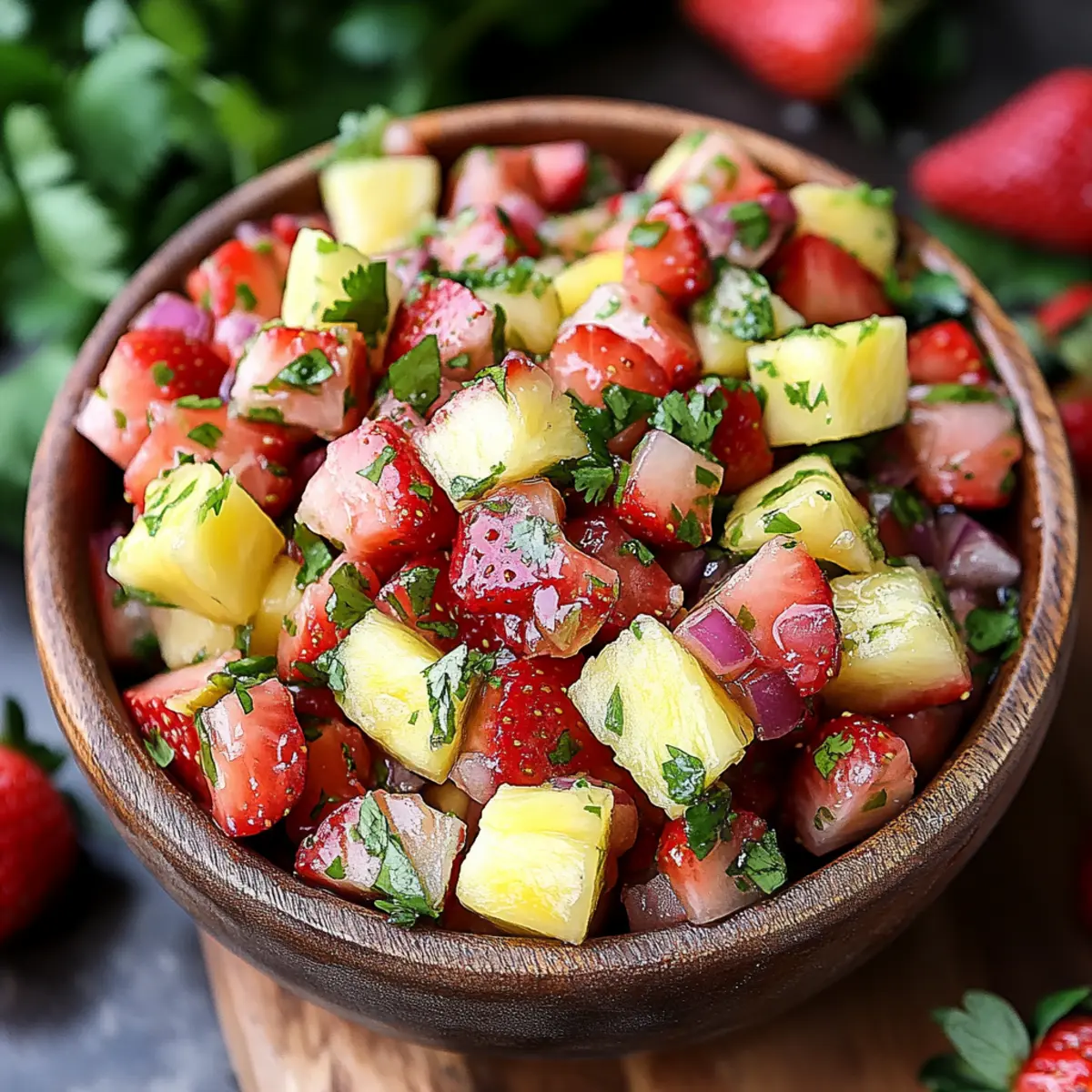 Strawberry Pineapple Salsa