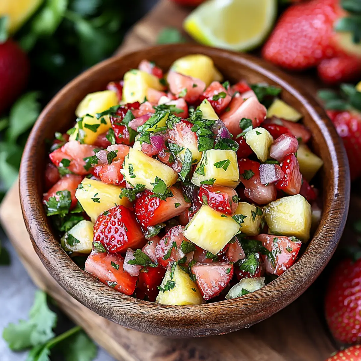 Strawberry Pineapple Salsa