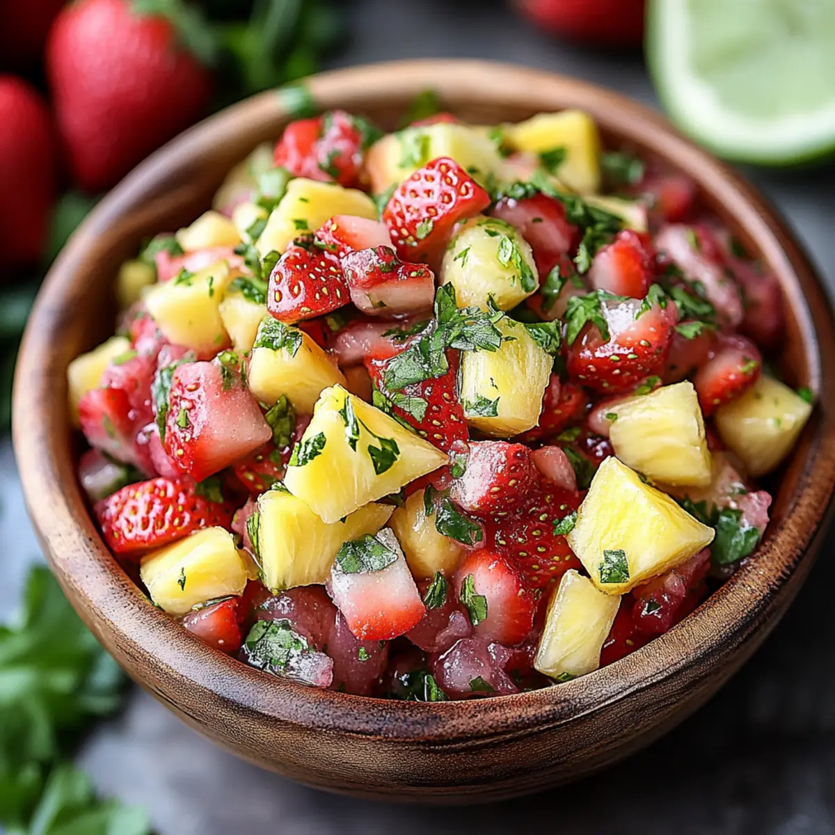 Strawberry Pineapple Salsa