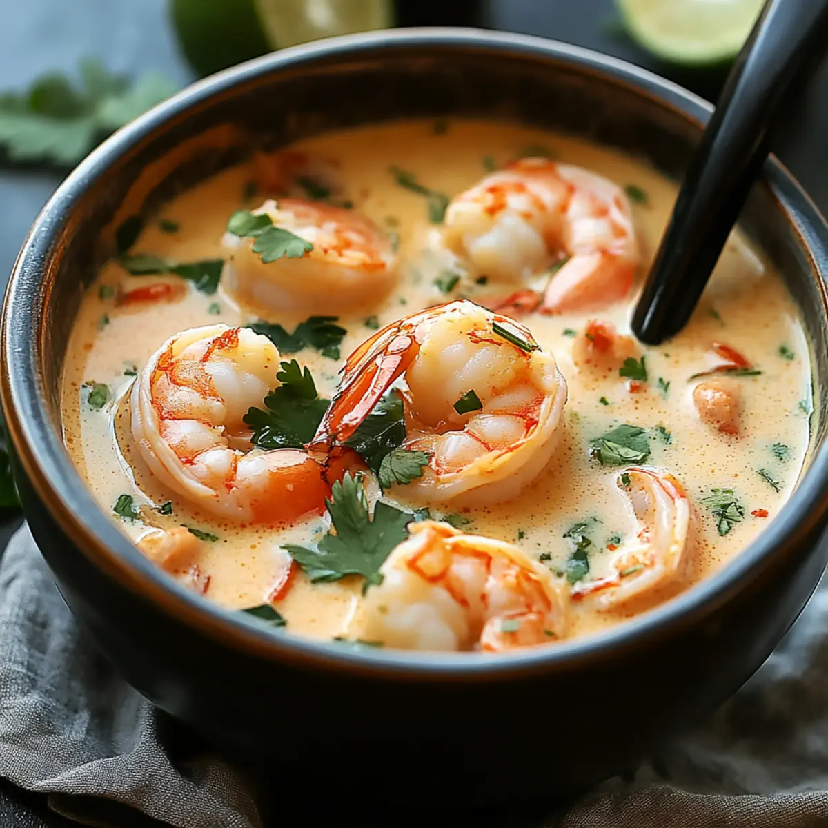 Thai Coconut Shrimp Soup