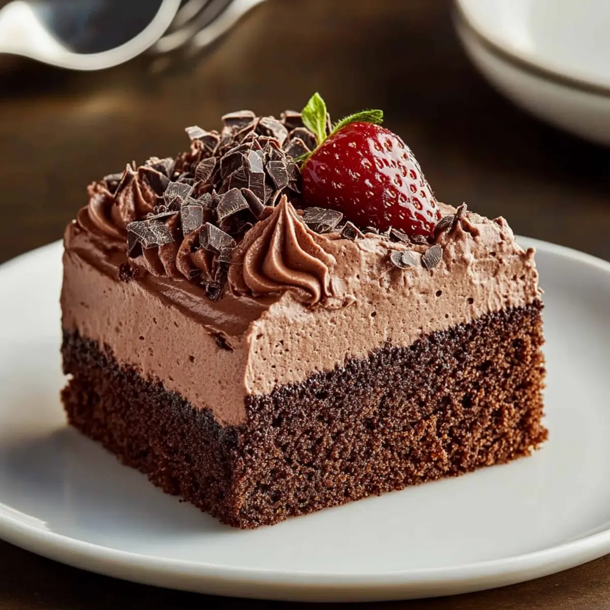 Chocolate Mousse Cake