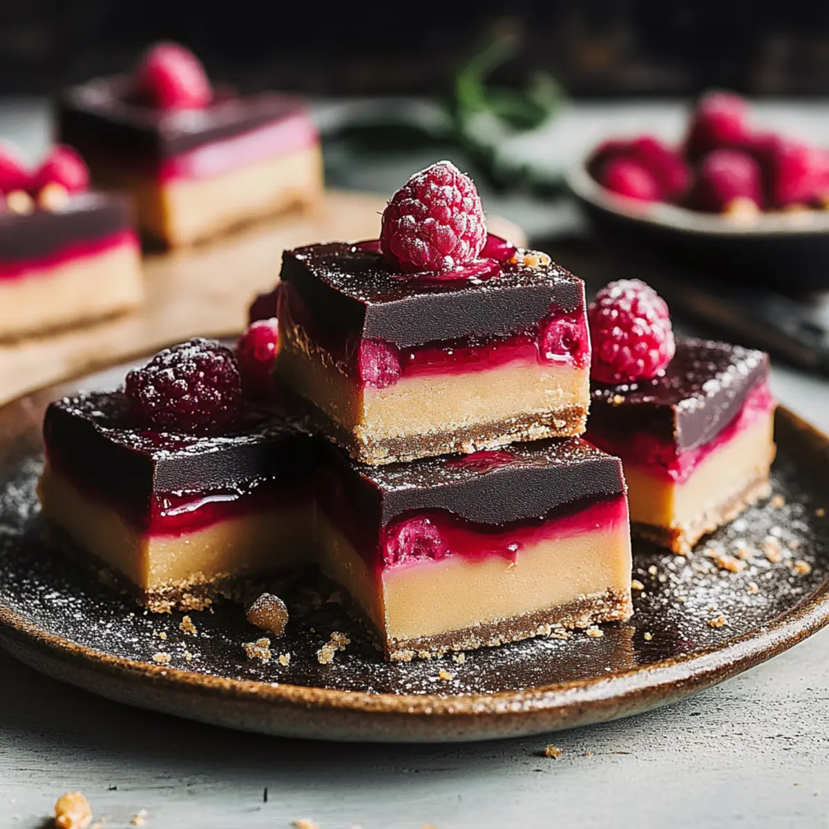 Christmas Raspberry Caramel Millionaires Shortbread