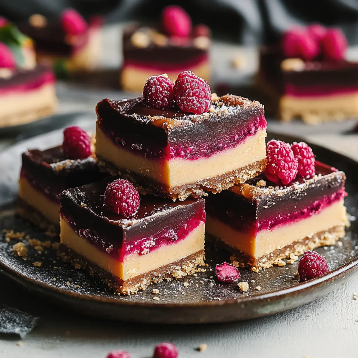 Christmas Raspberry Caramel Millionaires Shortbread