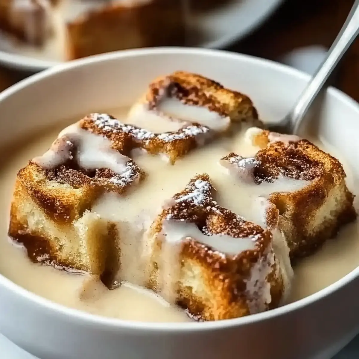 Cinnamon Roll Bread Pudding
