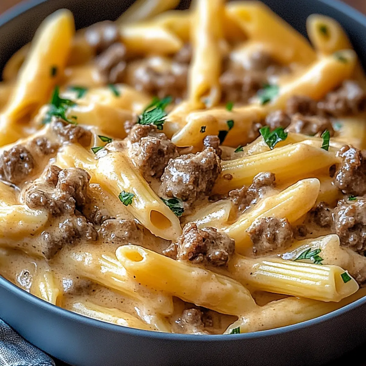 Creamy Beef Pasta