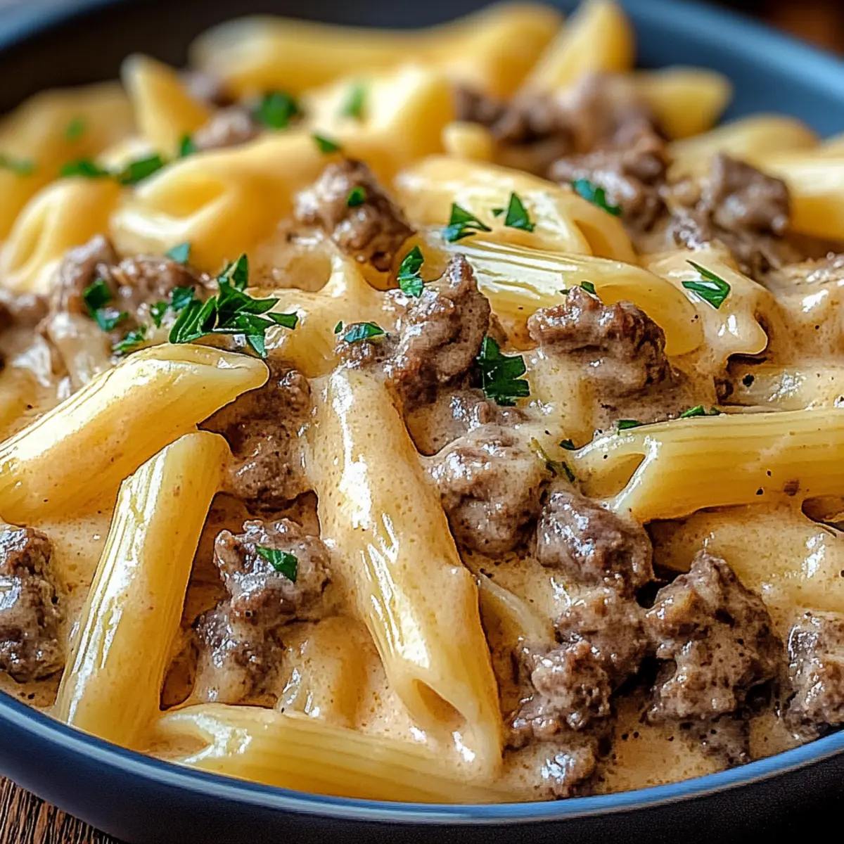 Creamy Beef Pasta