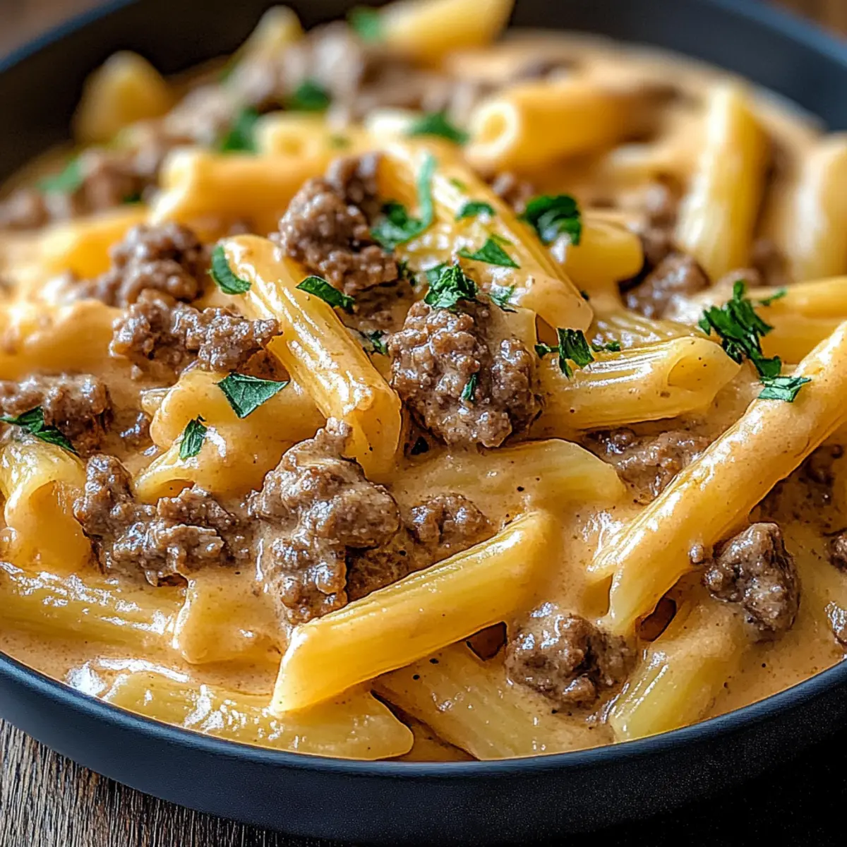 Creamy Beef Pasta