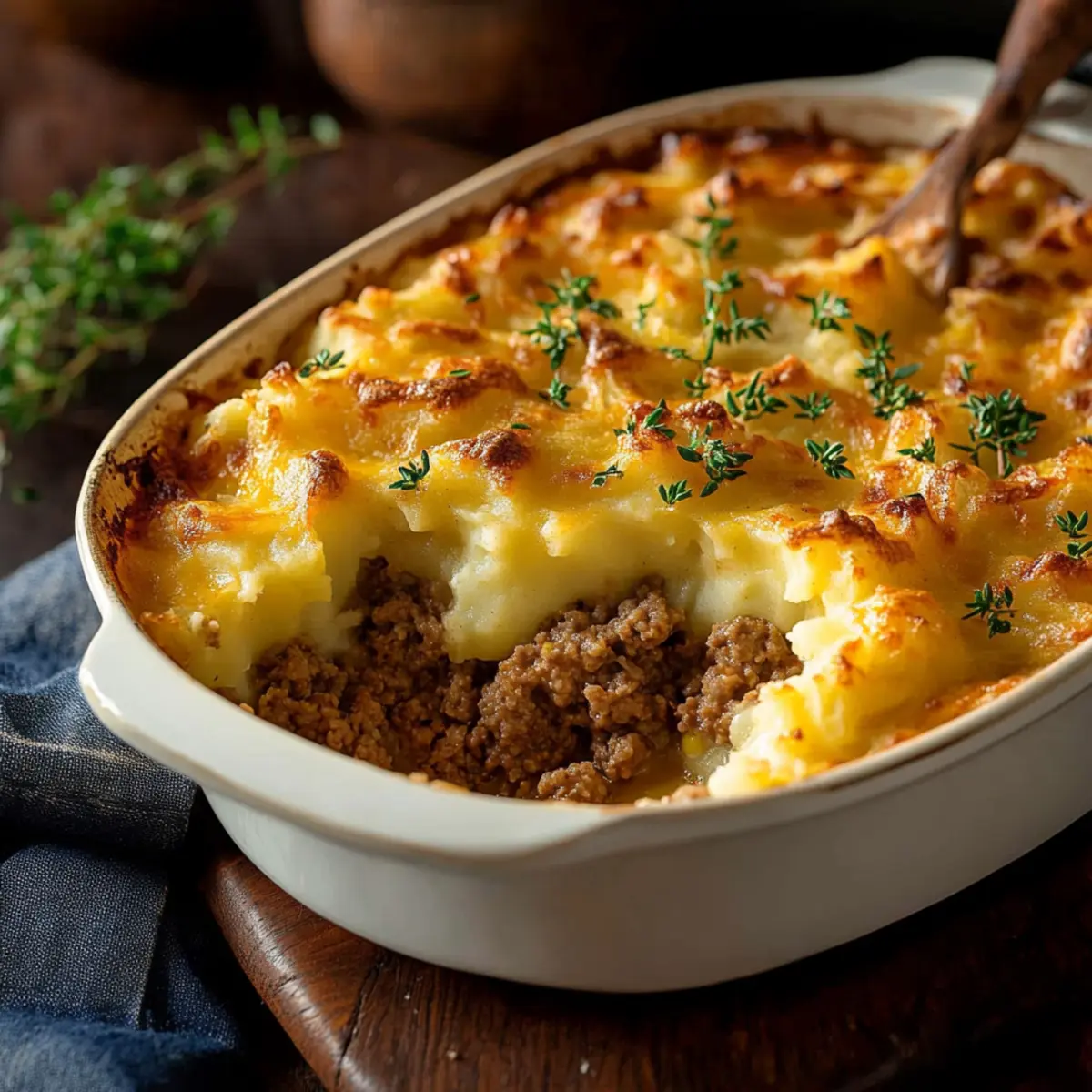 Hamburger and Potato Casserole