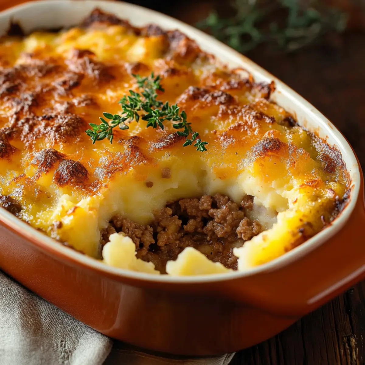 Hamburger and Potato Casserole