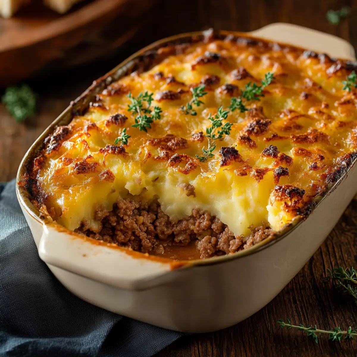 Hamburger and Potato Casserole
