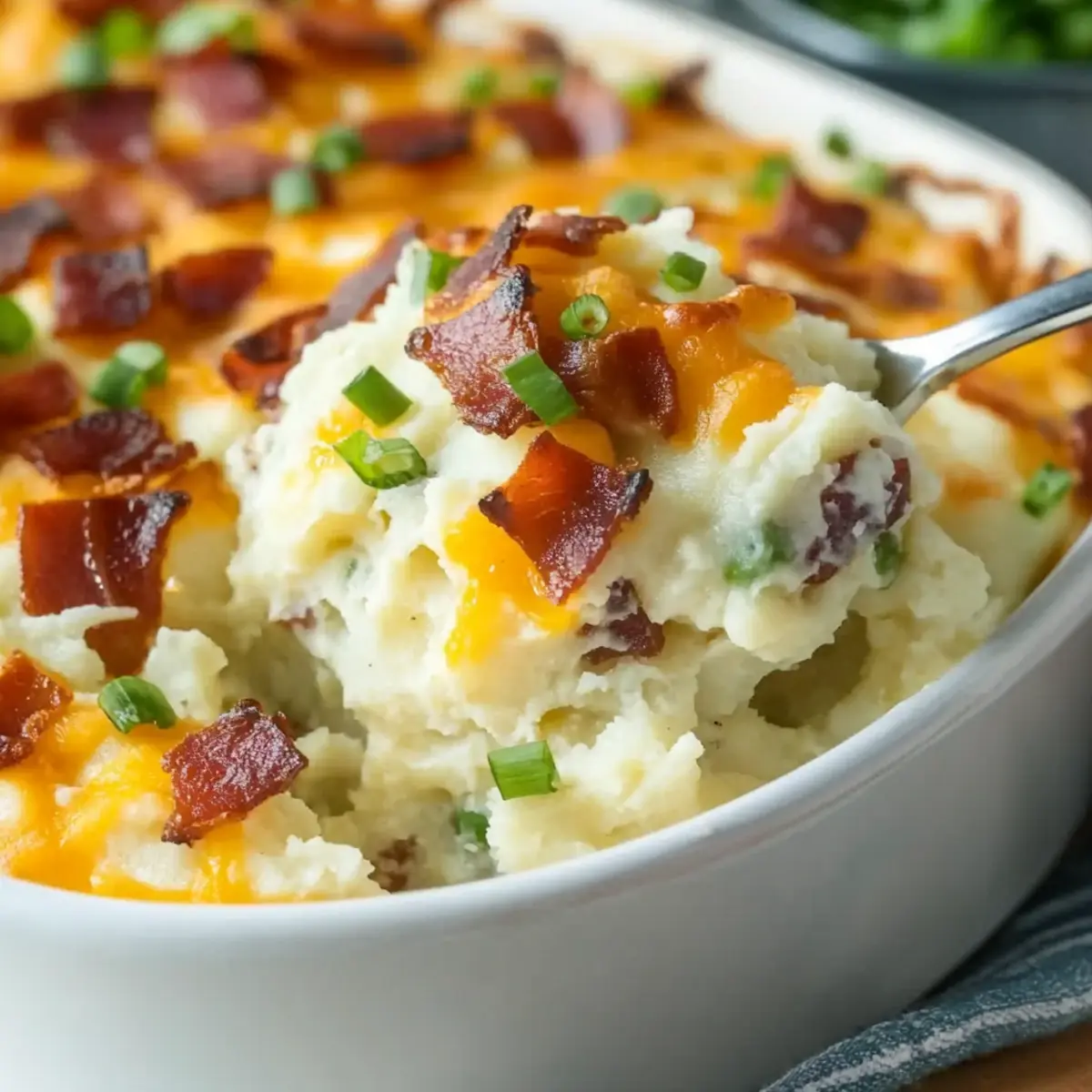 Loaded Mashed Potato Casserole