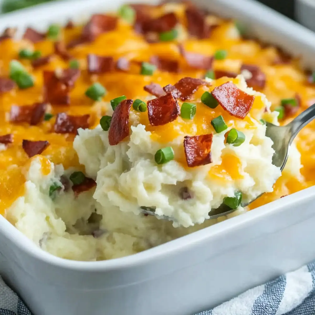 Loaded Mashed Potato Casserole