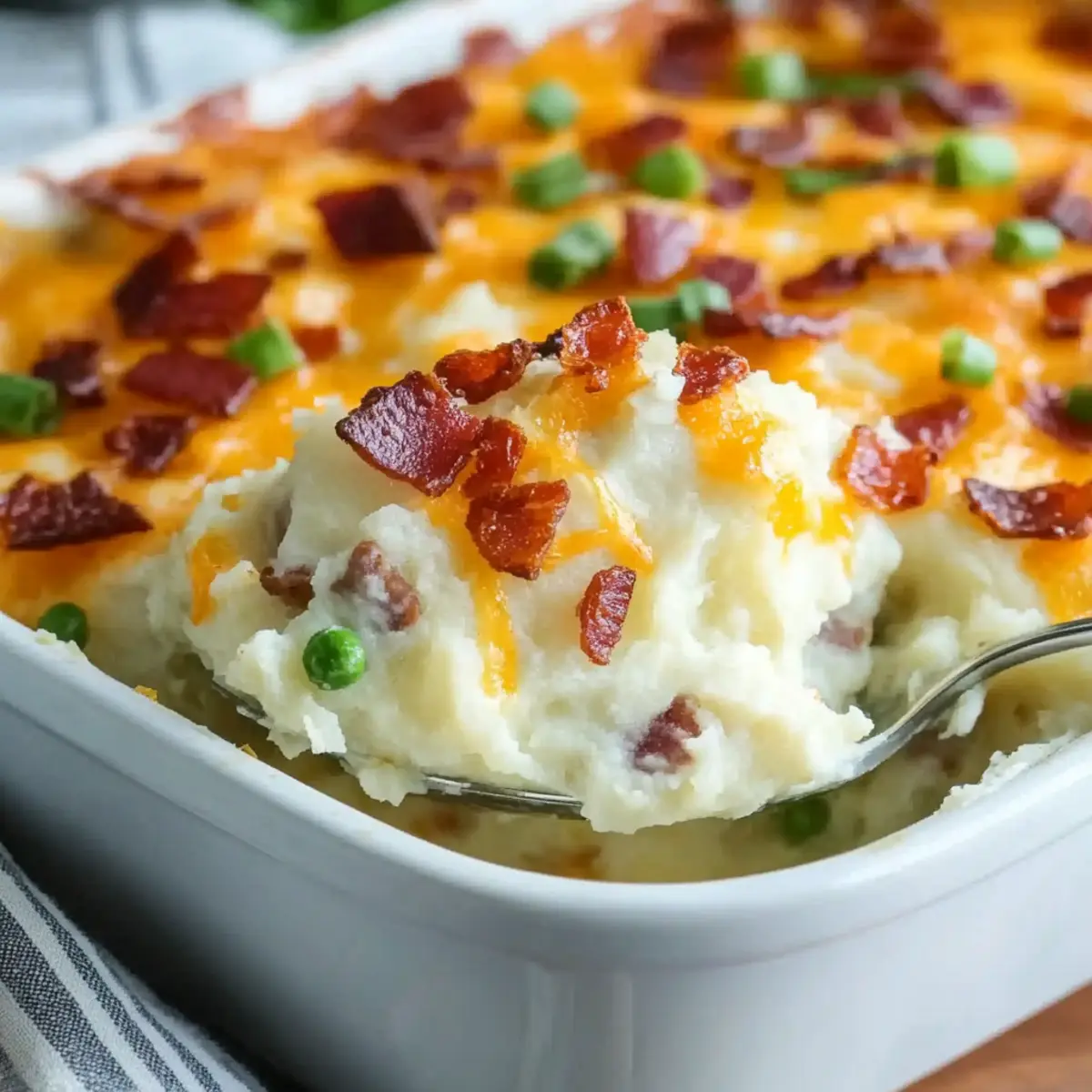 Loaded Mashed Potato Casserole
