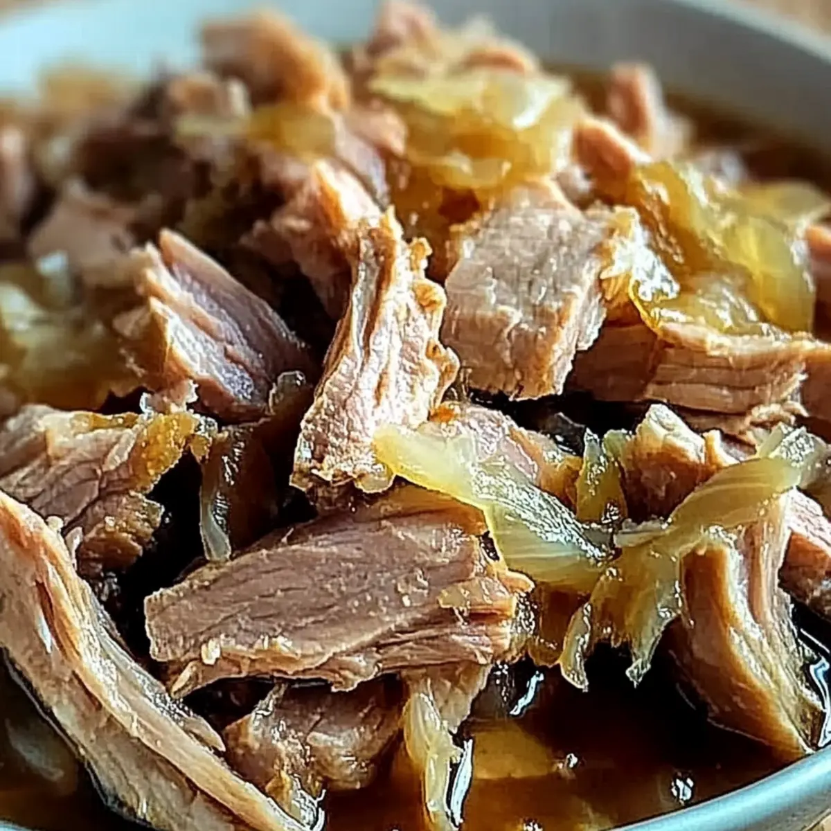Pork and Sauerkraut Crockpot