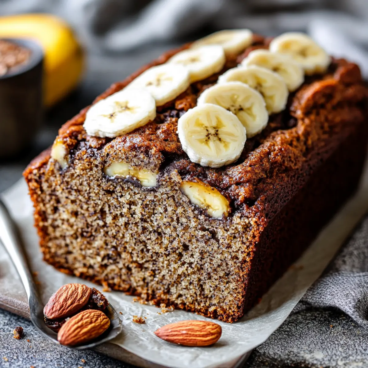 Almond Flour Gluten-Free Banana Bread