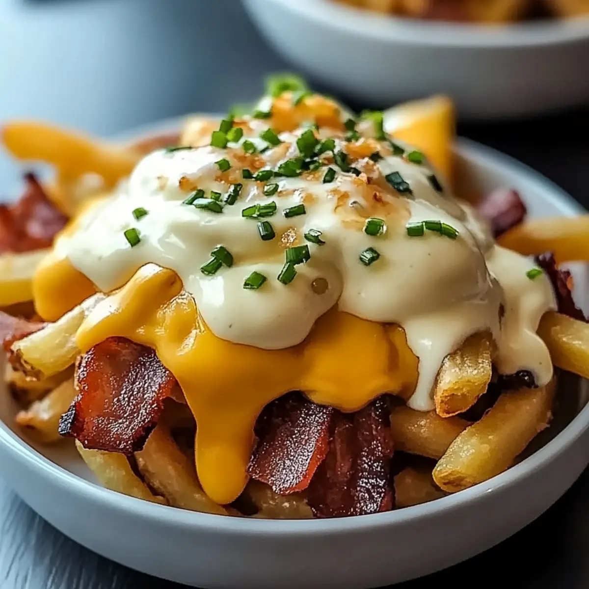 Breakfast Poutine and Creamy Hollandaise