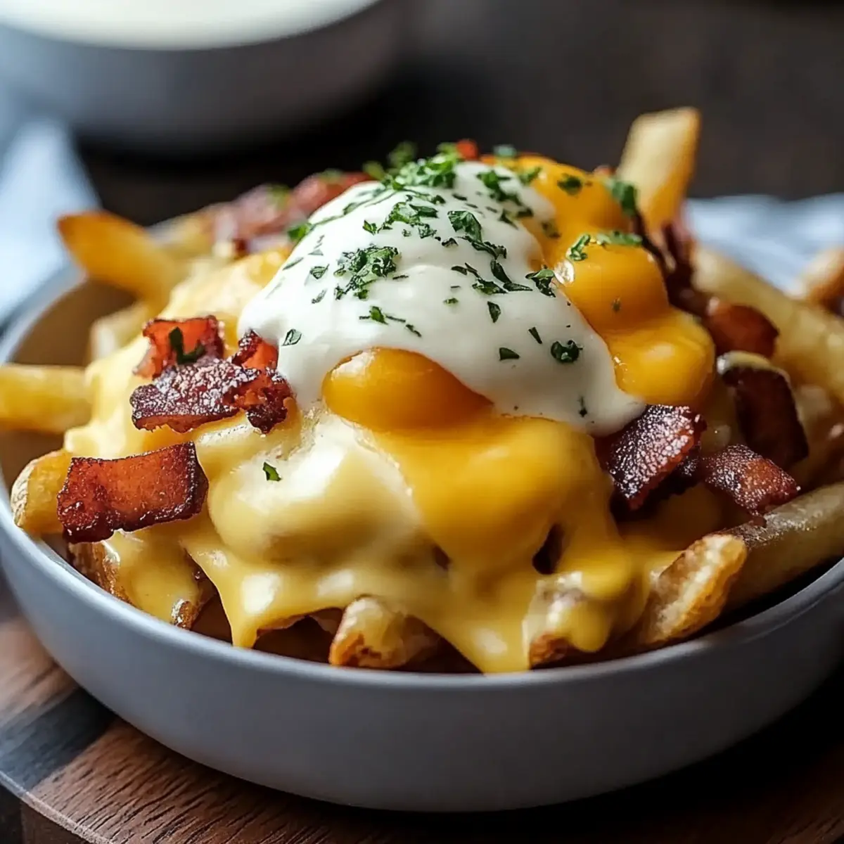 Breakfast Poutine and Creamy Hollandaise