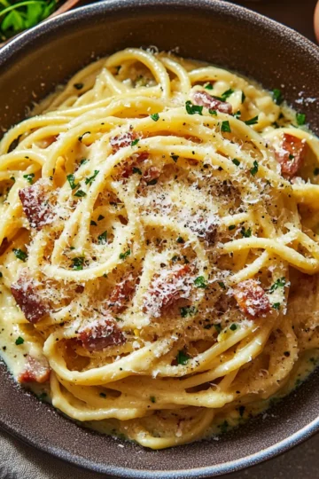 Brunch Pasta Carbonara