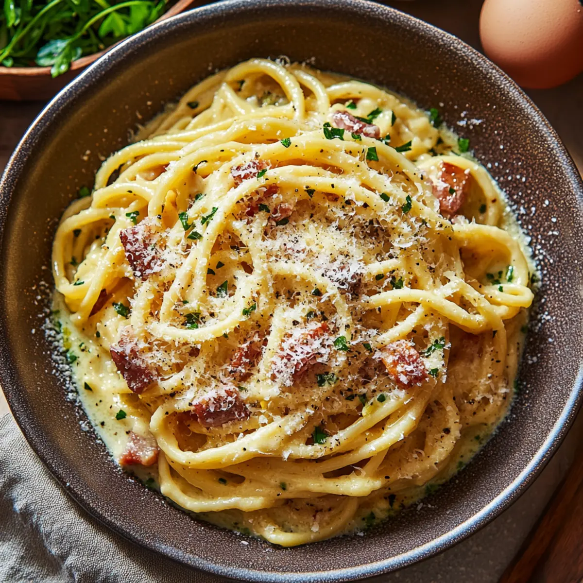 Brunch Pasta Carbonara