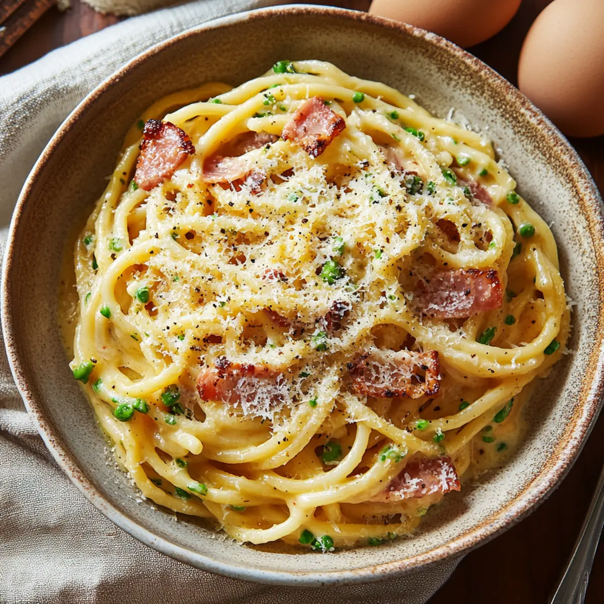 Brunch Pasta Carbonara