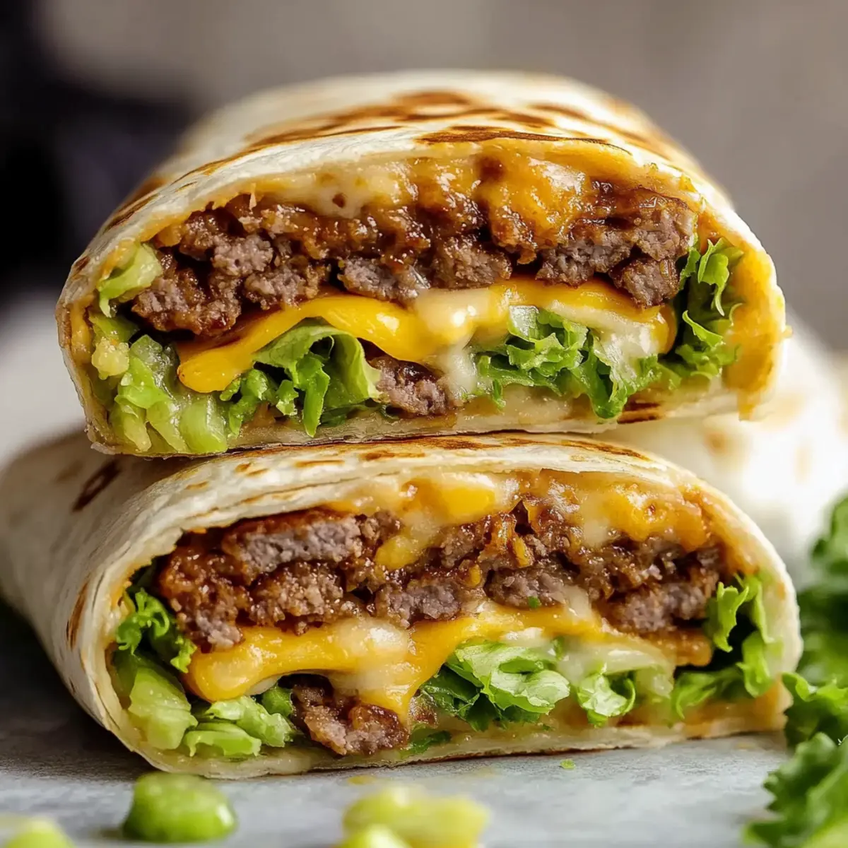 Cheeseburger Wraps