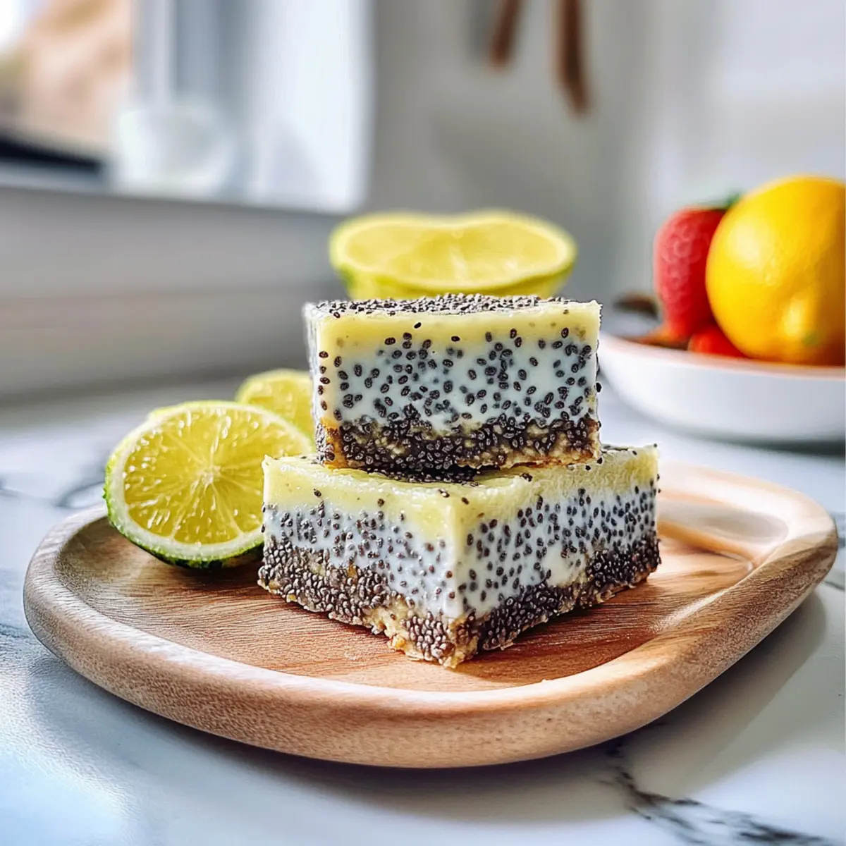 Chia Pudding Bars