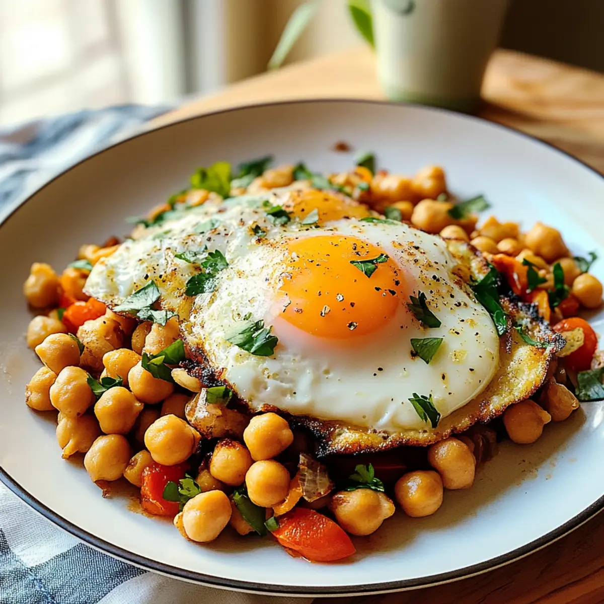 Chickpea Fried Eggs