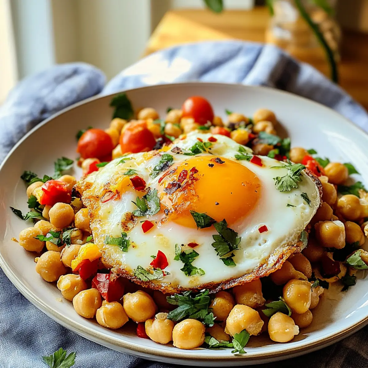 Chickpea Fried Eggs