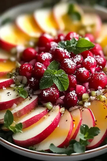 Christmas Apple Salad
