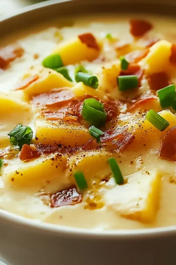 Creamy Baked Potato Soup