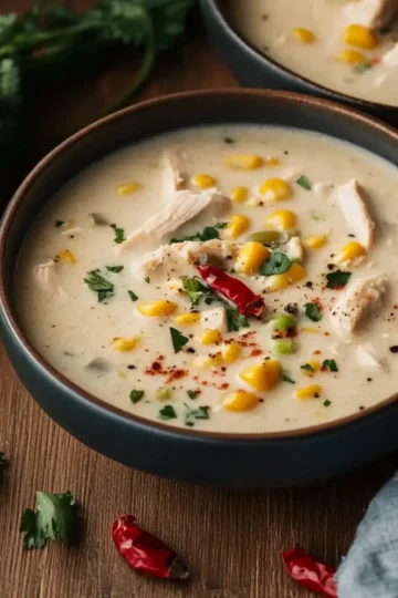 Creamy Chicken Corn Soup