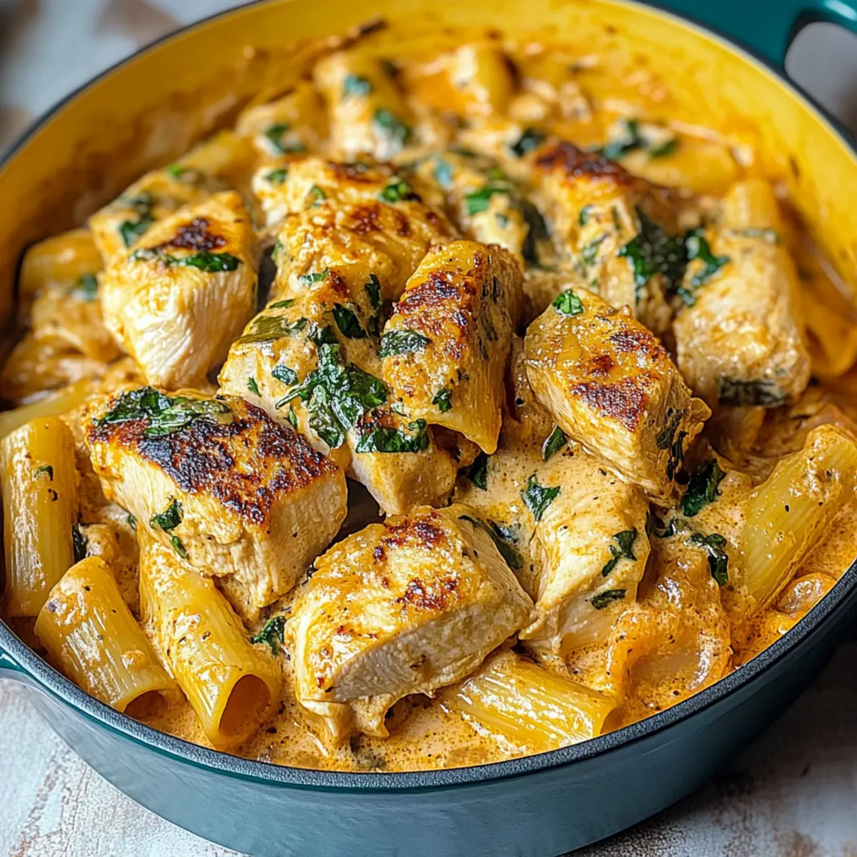 Creamy Tuscan Chicken Pasta