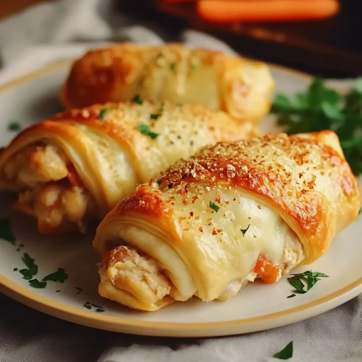 Crescent Chicken Roll Ups