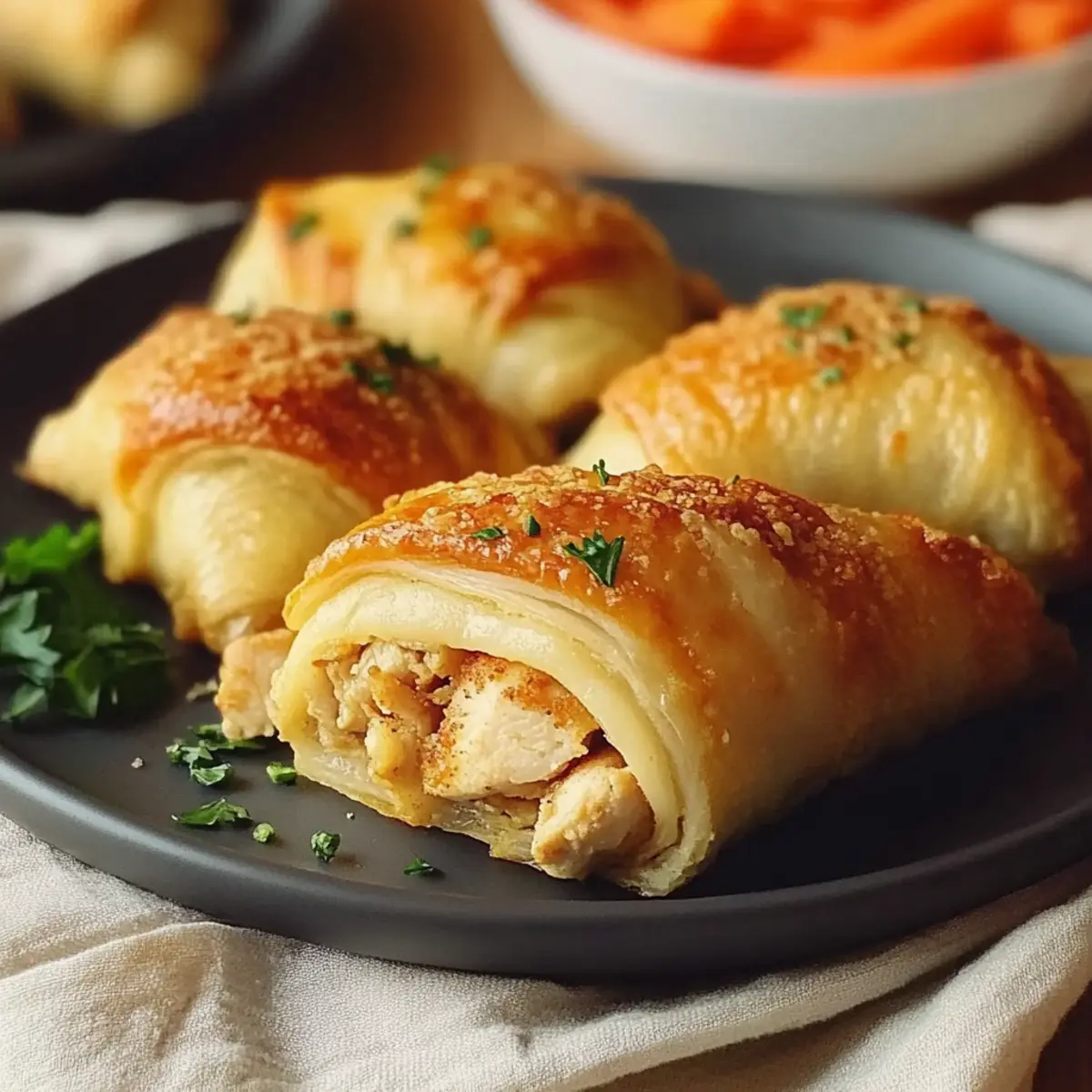 Crescent Chicken Roll Ups