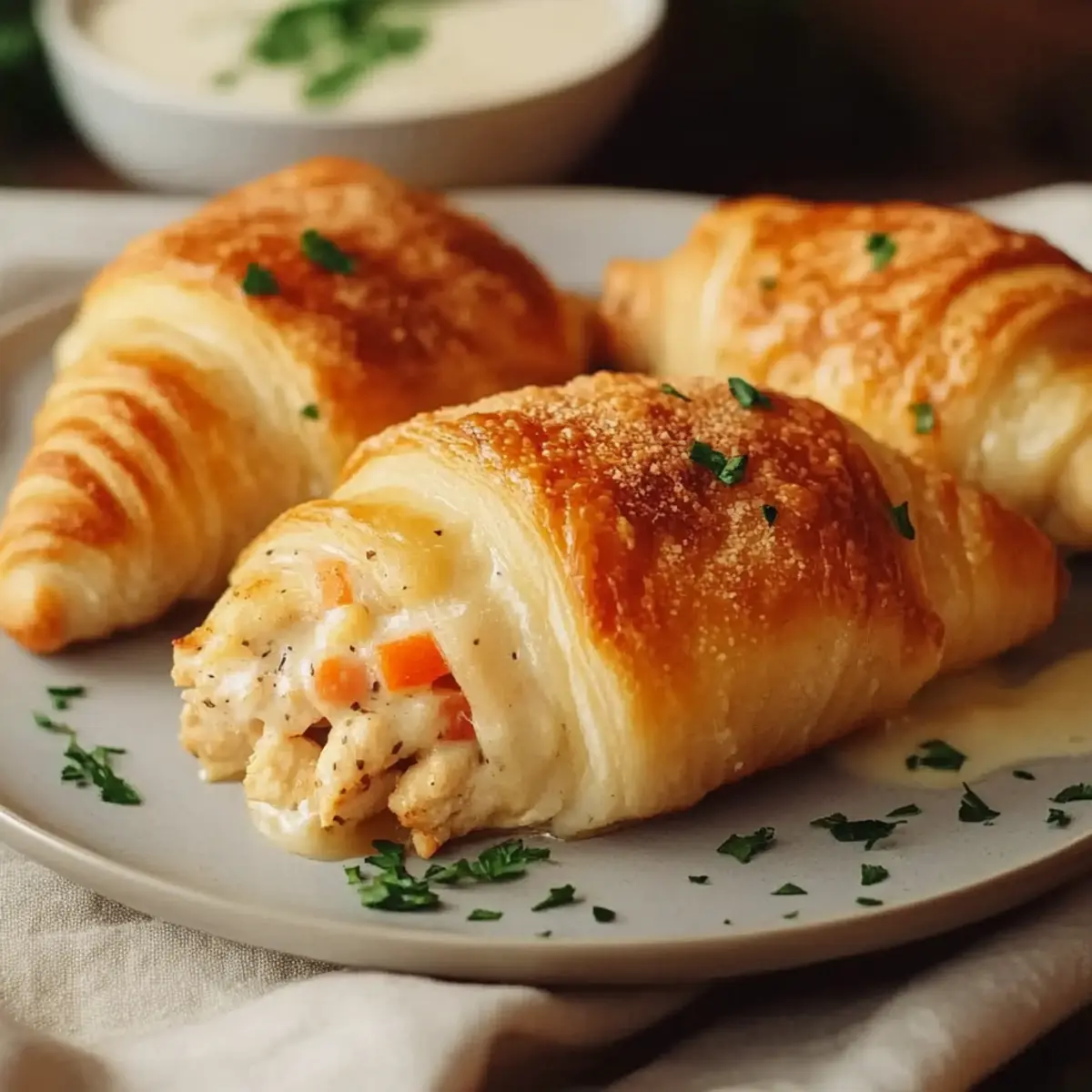 Crescent Chicken Roll Ups