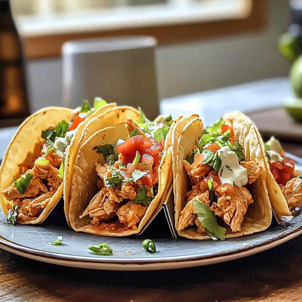 Crispy Chicken Wonton Tacos